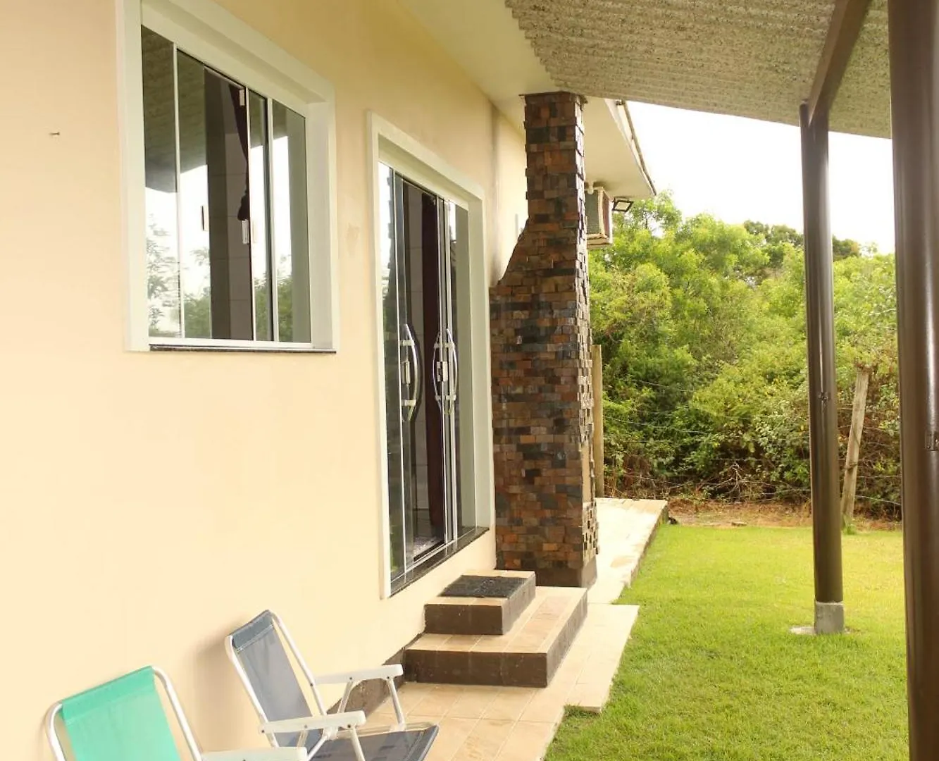 Casa Com Ar Condicionado A 350 Mt Da Praia Da Vila, Imbituba Internacional Ar Cond Imbituba (Santa Catarina)